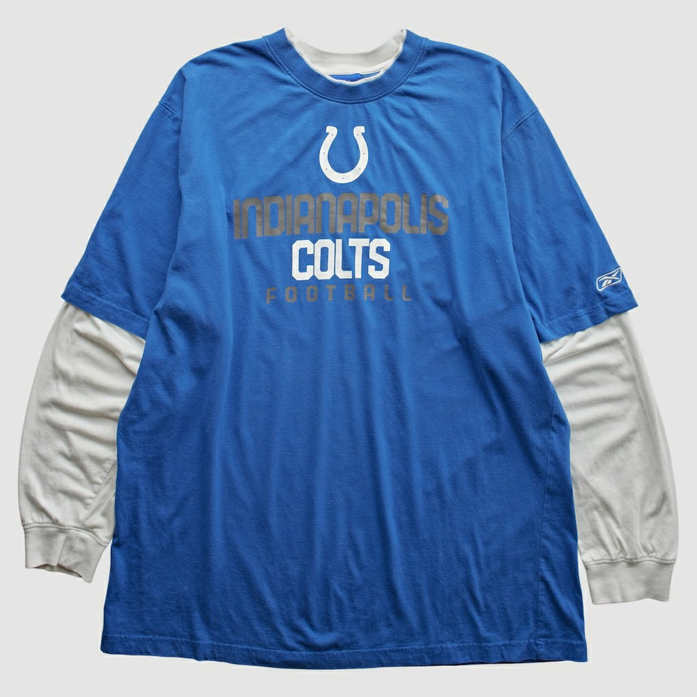 Indianapolis Colts Reebok 2000s T-Shirt - Blue T-shirts