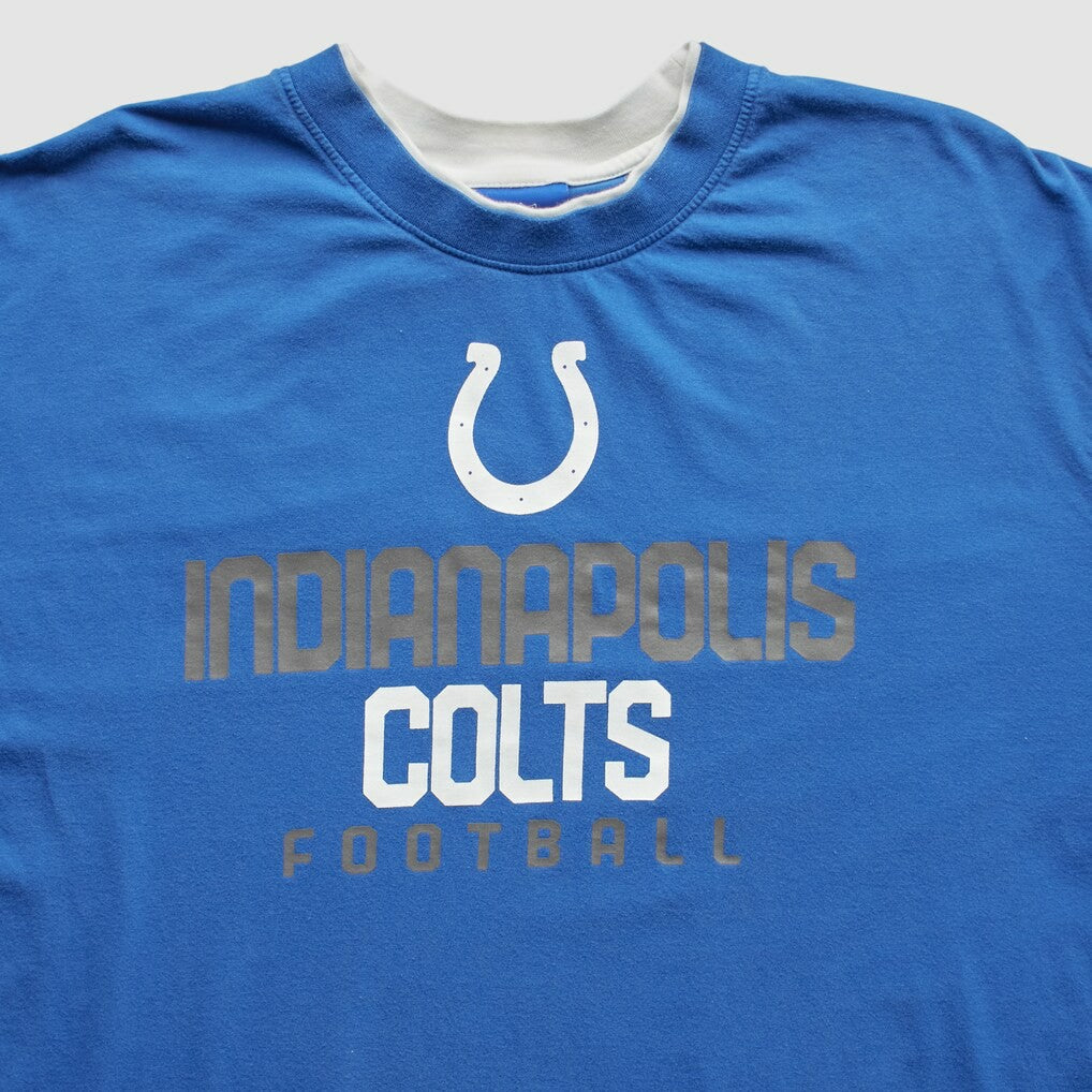 Indianapolis Colts Reebok 2000s T-Shirt - Blue T-shirts