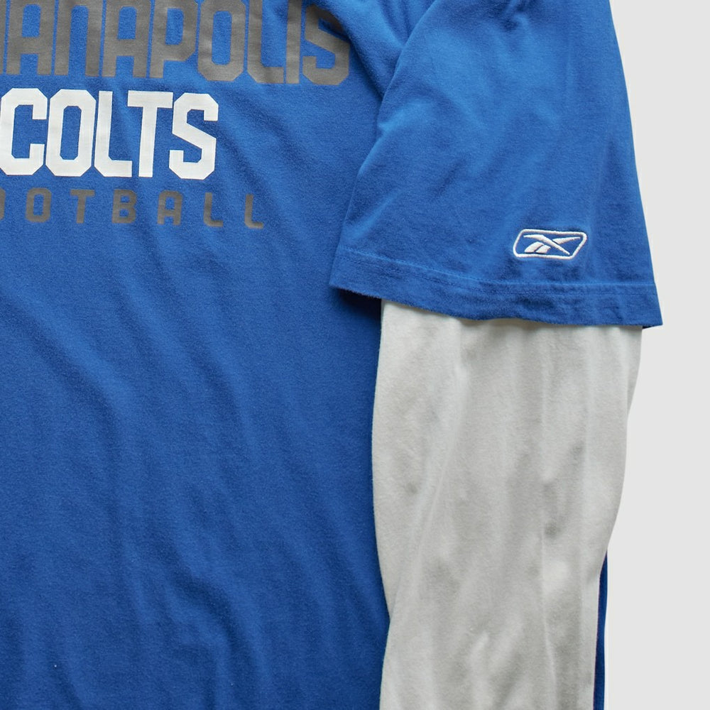 Indianapolis Colts Reebok 2000s T-Shirt - Blue T-shirts