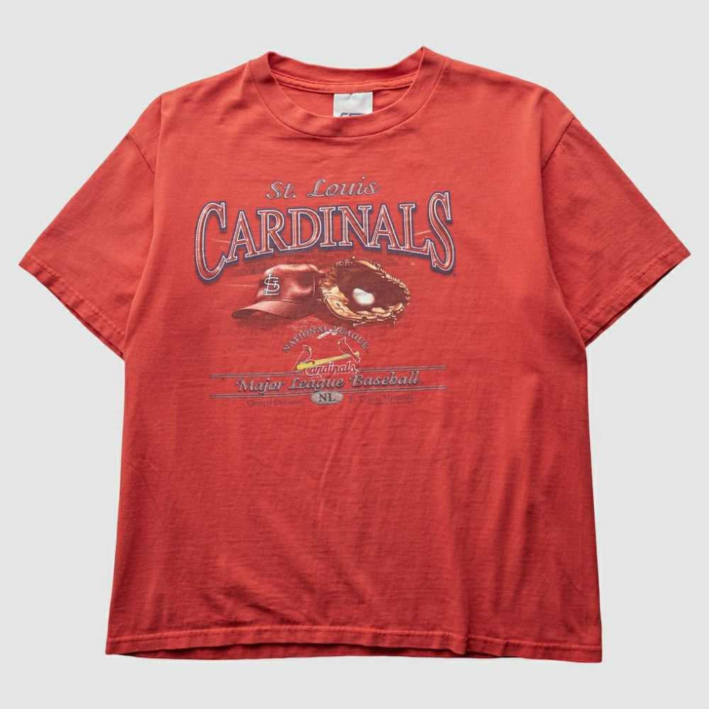 St. Louis Cardinals CSA 2005 T-Shirt - Red - XVintage T-shirts