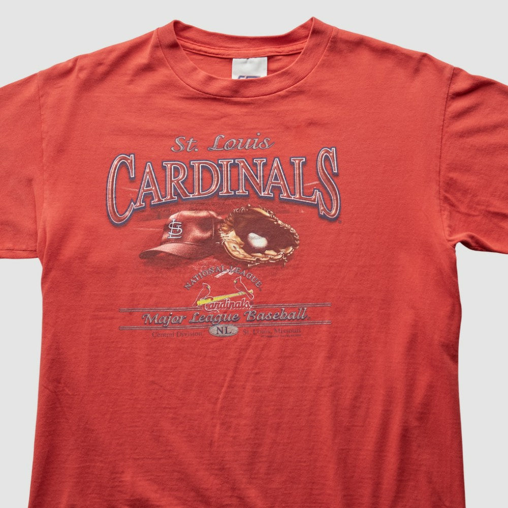 St. Louis Cardinals CSA 2005 T-Shirt - Red - XVintage T-shirts