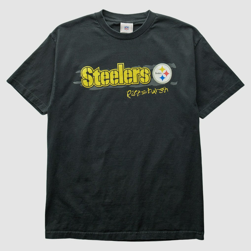 Pittsburgh Steelers NFL 2000s T-Shirt - Black T-shirts