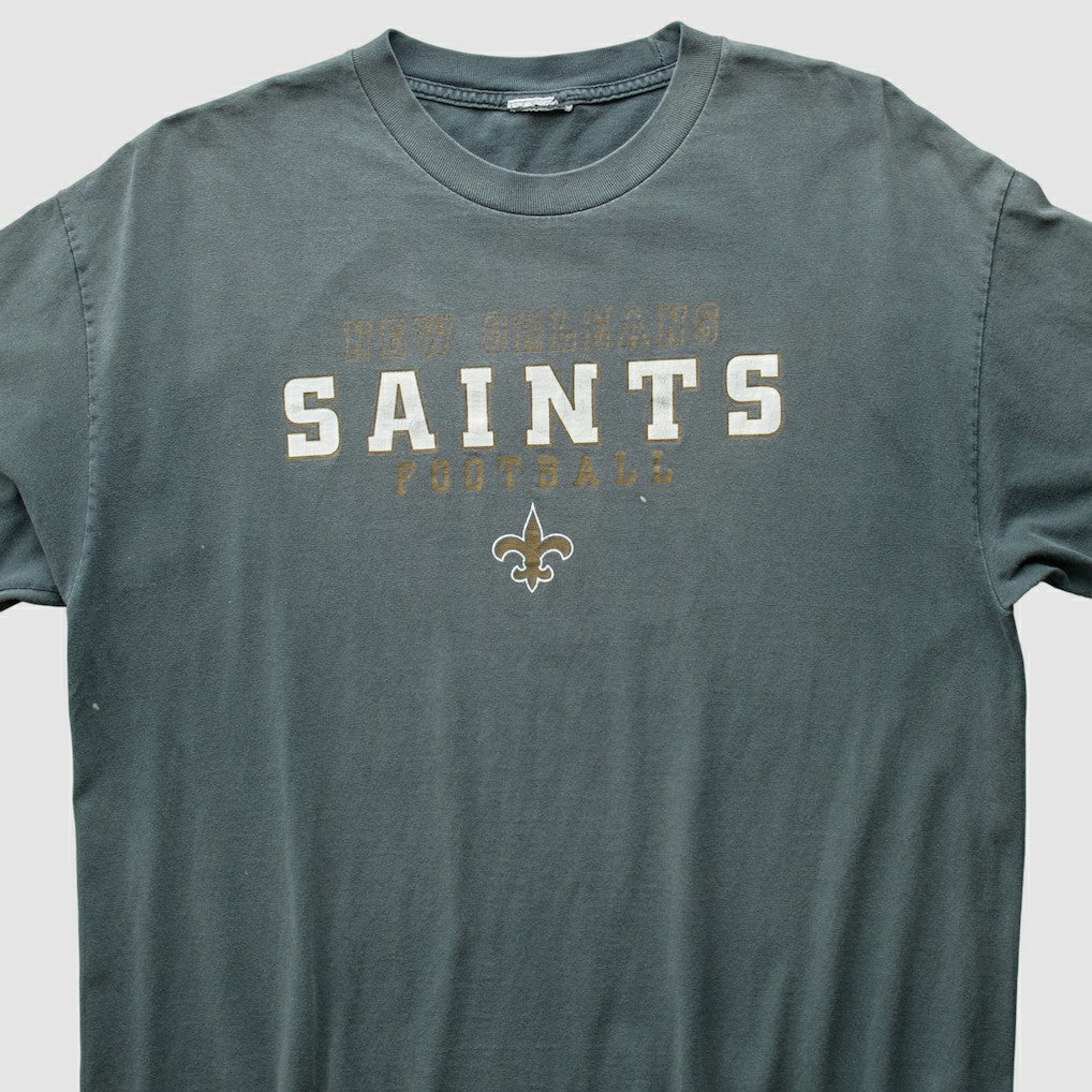 New Orleans Saints 2000s T-Shirt - Gray T-shirts