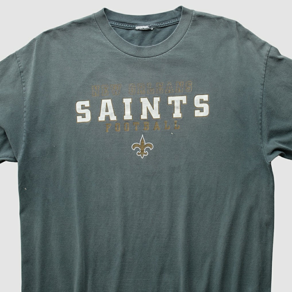 New Orleans Saints 2000s T-Shirt - Gray T-shirts