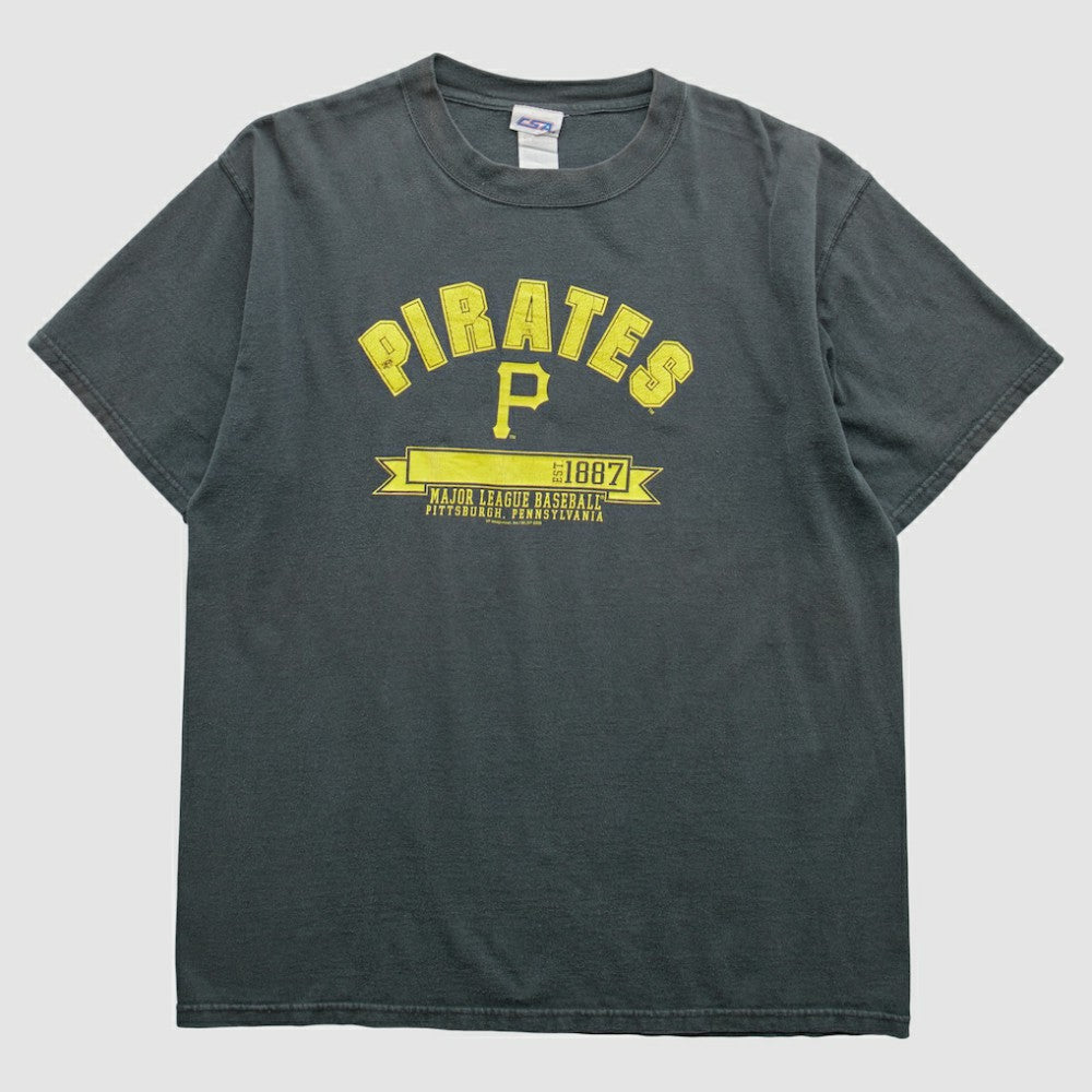 Pittsburgh Pirates CSA 2006 T-Shirt - Gray - Vintage T-shirts