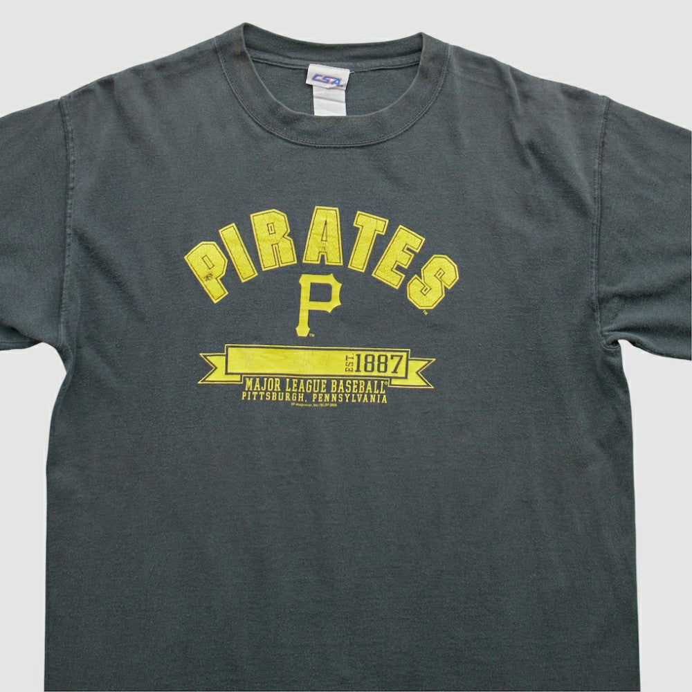 Pittsburgh Pirates CSA 2006 T-Shirt - Gray - Vintage T-shirts
