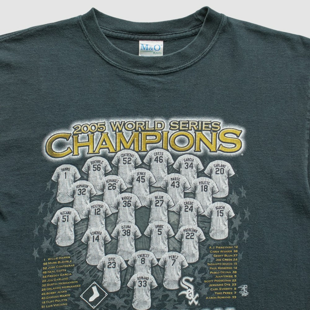 Chicago White Sox 2005 T-Shirt - Black - XVintage T-shirts