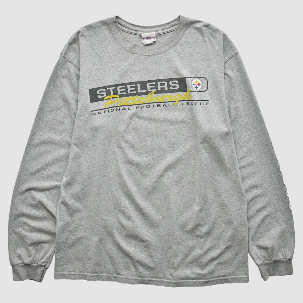 Pittsburgh Steelers 2000s T-Shirt - Gray T-shirts