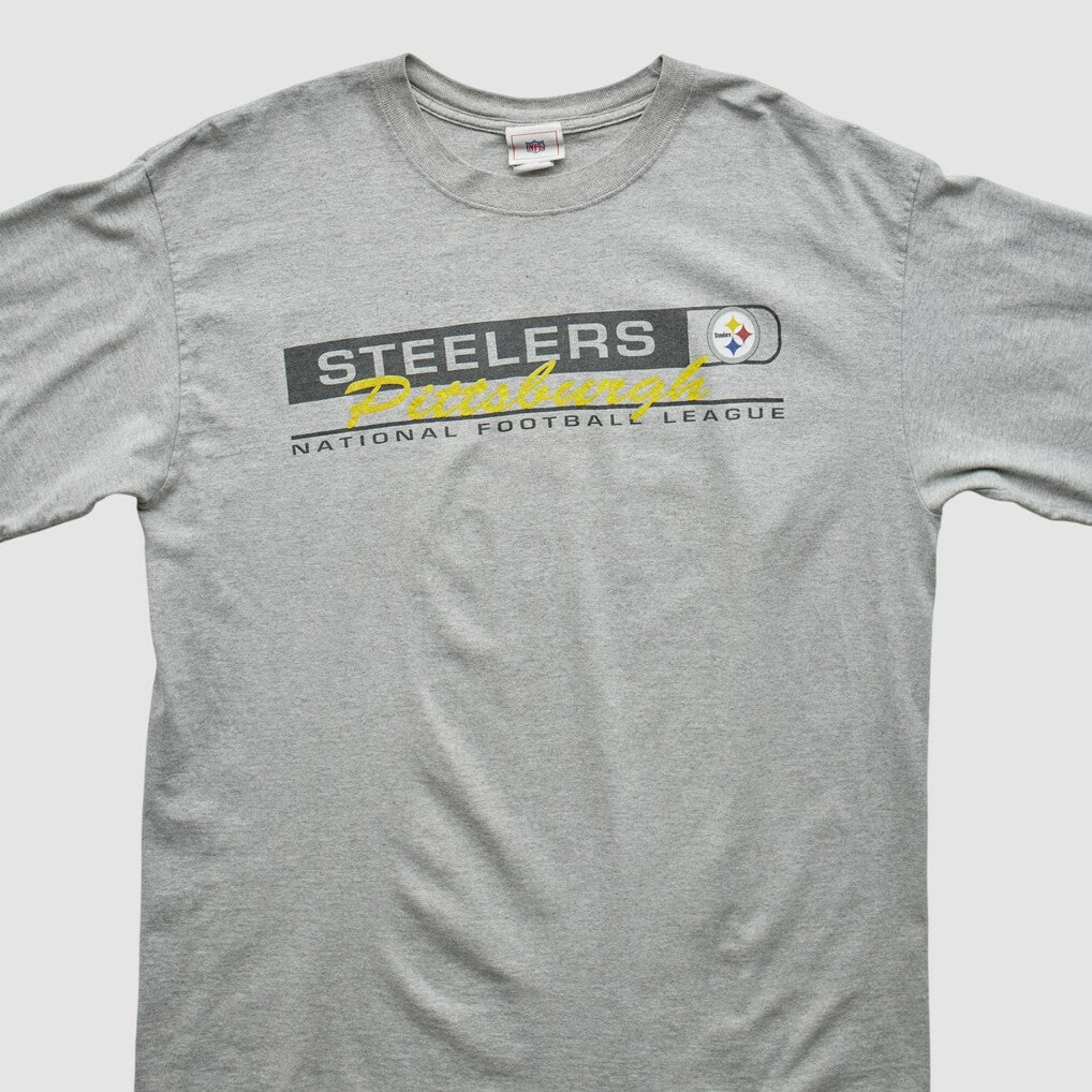 Pittsburgh Steelers 2000s T-Shirt - Gray T-shirts