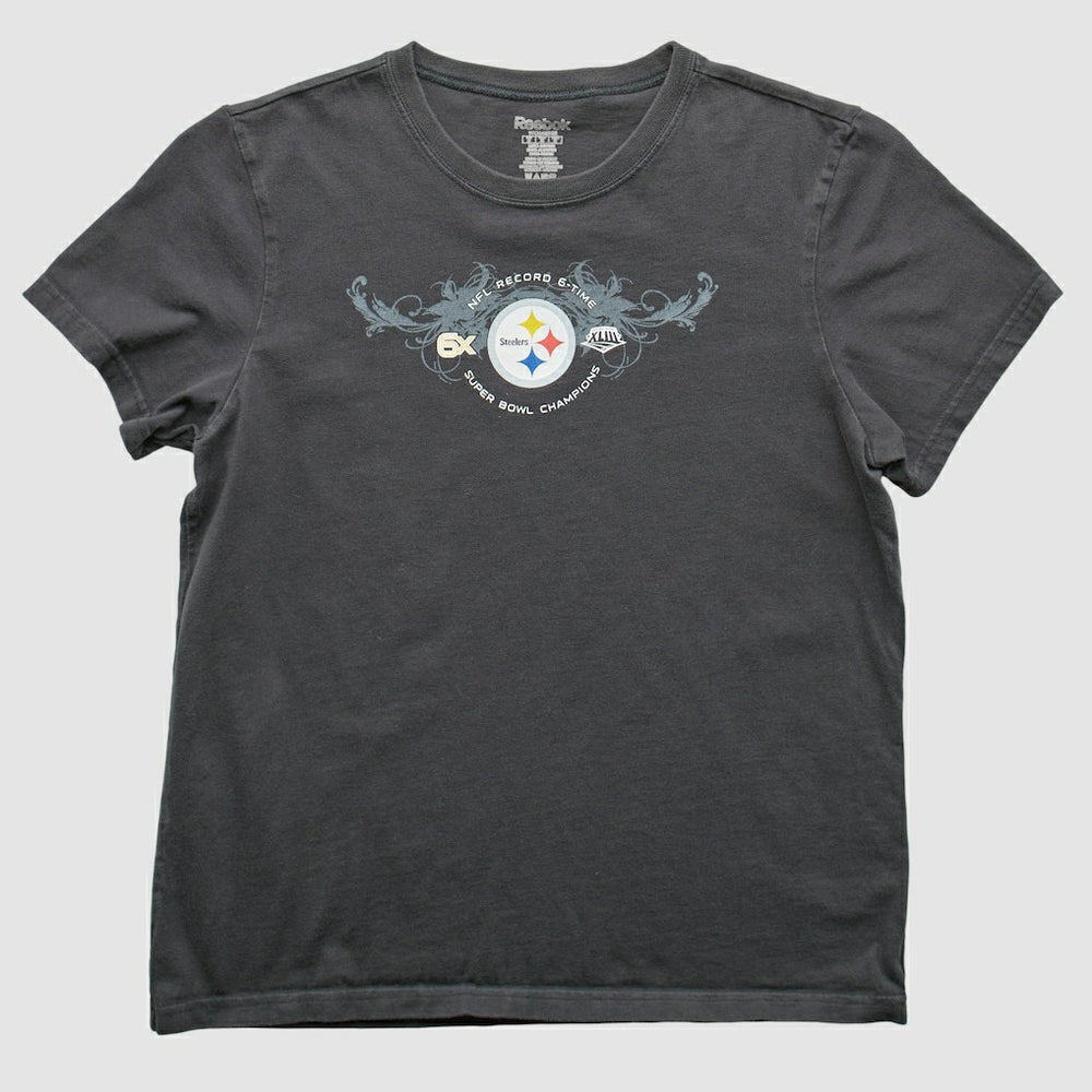 Pittsburgh Steelers Reebok 2009 T-Shirt - Gray T-shirts