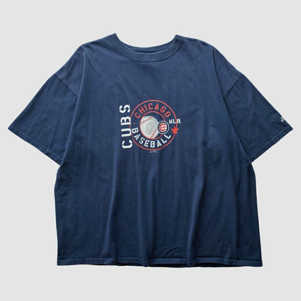 Chicago Cubs Majestic 2004 T-Shirt - Navy - 2XVintage T-shirts