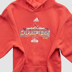 St. Louis Cardinals Adidas 2011 Pullover Sweatshirt - Red - XVintage Pullover