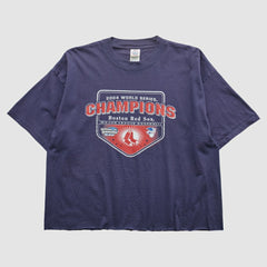 Boston Red Sox Delta 2004 T-Shirt - Navy - Vintage T-shirts