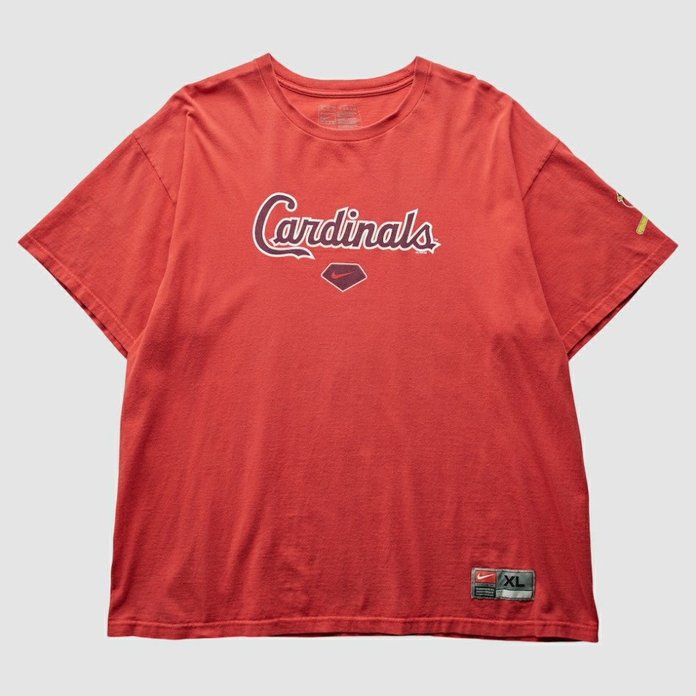 St. Louis Cardinals Nike 2008 T-Shirt - Red - XVintage T-shirts
