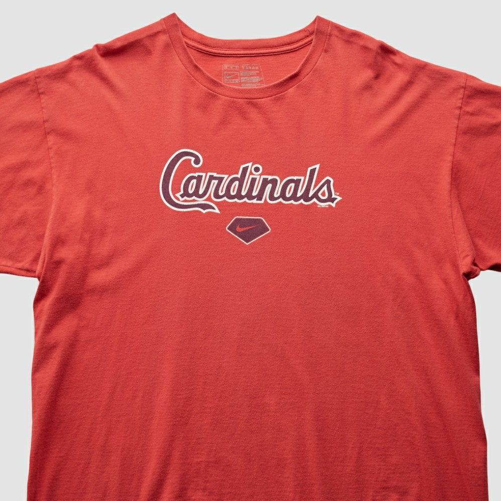 St. Louis Cardinals Nike 2008 T-Shirt - Red - XVintage T-shirts