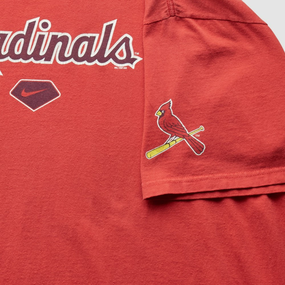 St. Louis Cardinals Nike 2008 T-Shirt - Red - XVintage T-shirts