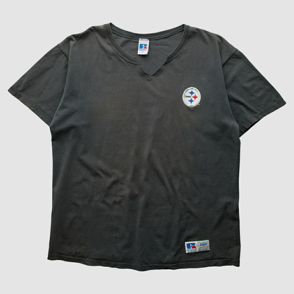 Pittsburgh Steelers Russell 90s T-Shirt - Black T-shirts
