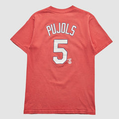 St. Louis Cardinals Majestic 2000s T-Shirt - Red - XXVintage T-shirts