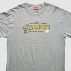 Pittsburgh Steelers NFL 2005 T-Shirt - Gray T-shirts