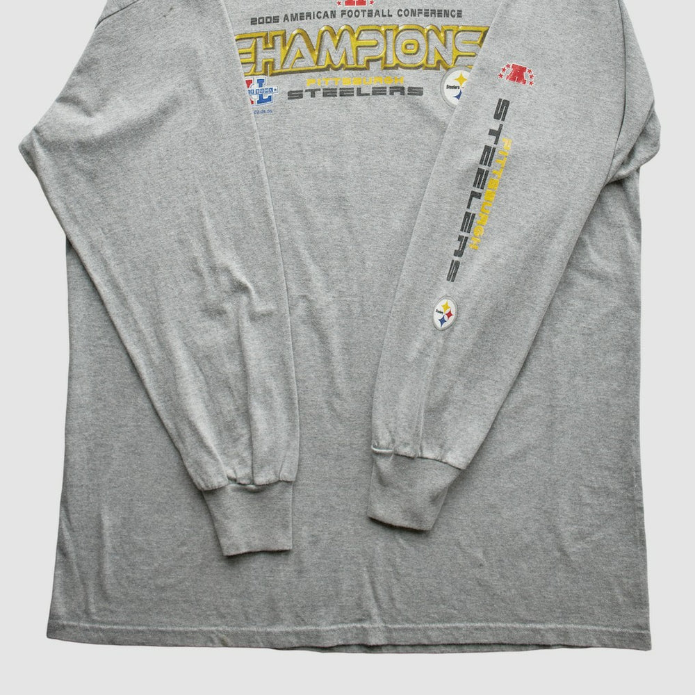 Pittsburgh Steelers NFL 2005 T-Shirt - Gray T-shirts