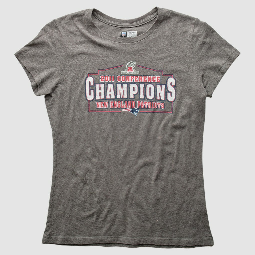 New England Patriots 2011 T-Shirt - Gray T-shirts