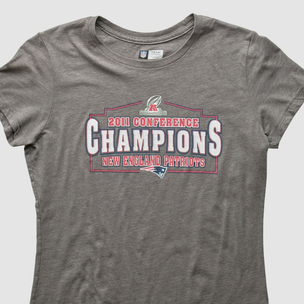 New England Patriots 2011 T-Shirt - Gray T-shirts