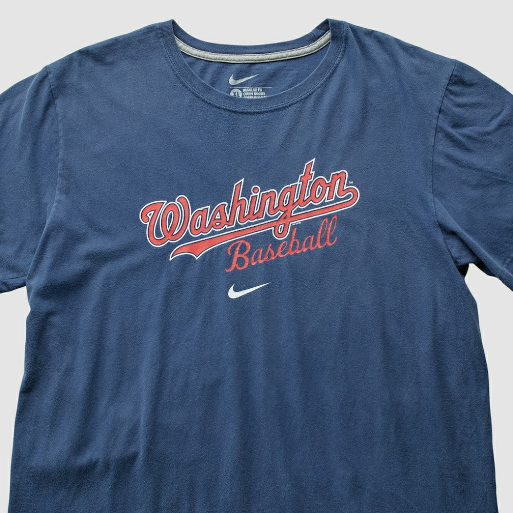 Washington Nationals Nike 2012 T-Shirt - Blue - Vintage T-shirts