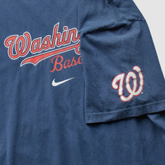 Washington Nationals Nike 2012 T-Shirt - Blue - Vintage T-shirts