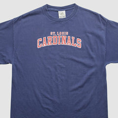 St. Louis Cardinals Adidas 2000s T-Shirt - Navy - Vintage T-shirts