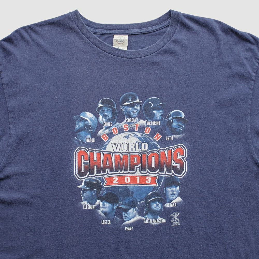 Boston Red Sox 2013 T-Shirt - Navy - Vintage T-shirts
