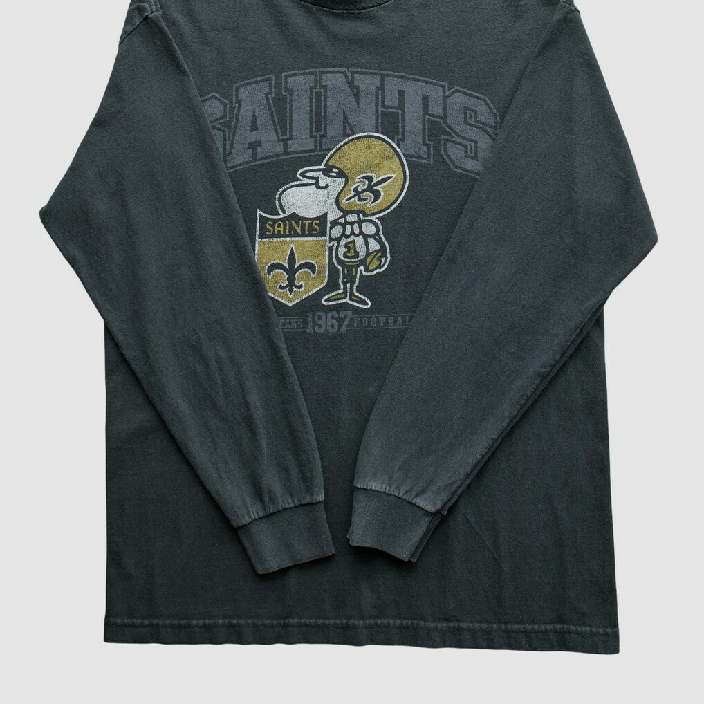 New Orleans Saints NFL 2010s T-Shirt - Black T-shirts