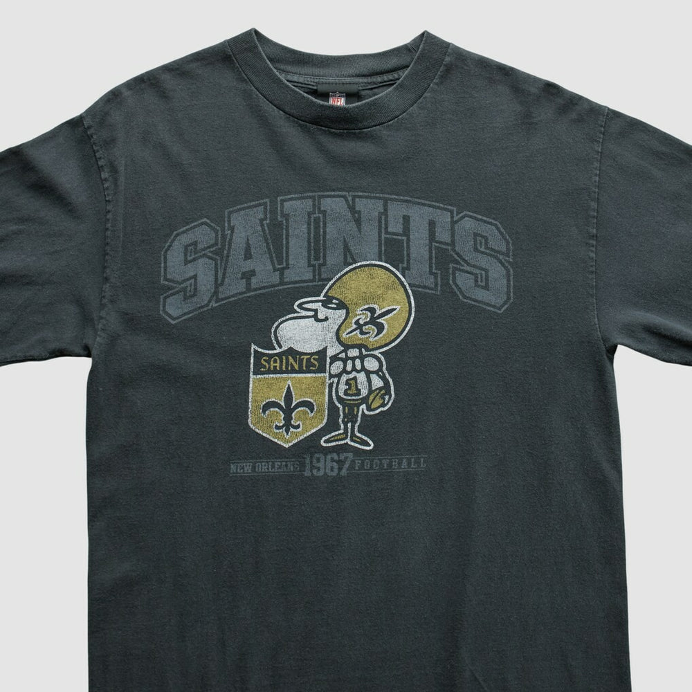 New Orleans Saints NFL 2010s T-Shirt - Black T-shirts