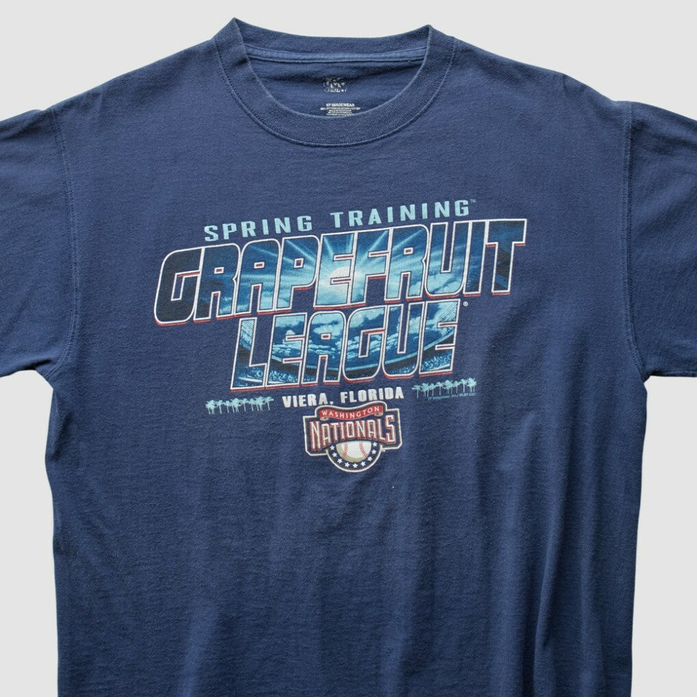 Washington Nationals 2000s T-Shirt - Navy - Vintage T-shirts