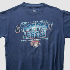 Washington Nationals 2000s T-Shirt - Navy - Vintage T-shirts