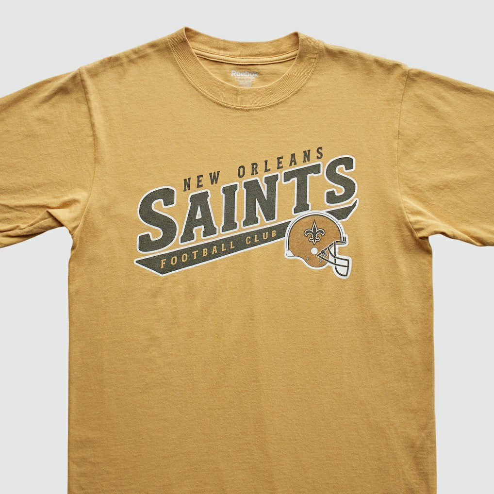 New Orleans Saints Reebok 2000s T-Shirt - Tan T-shirts