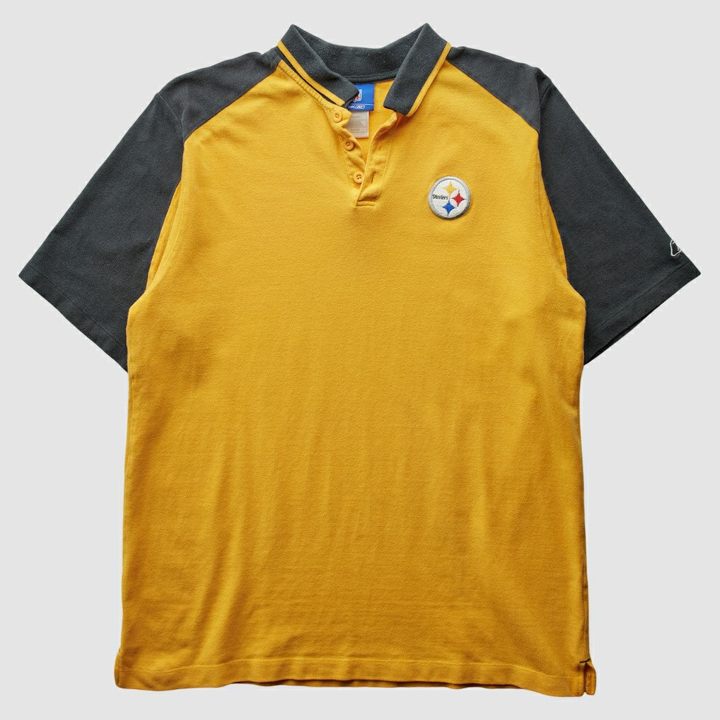 Pittsburgh Steelers Reebok 2000s T-Shirt - Yellow T-shirts
