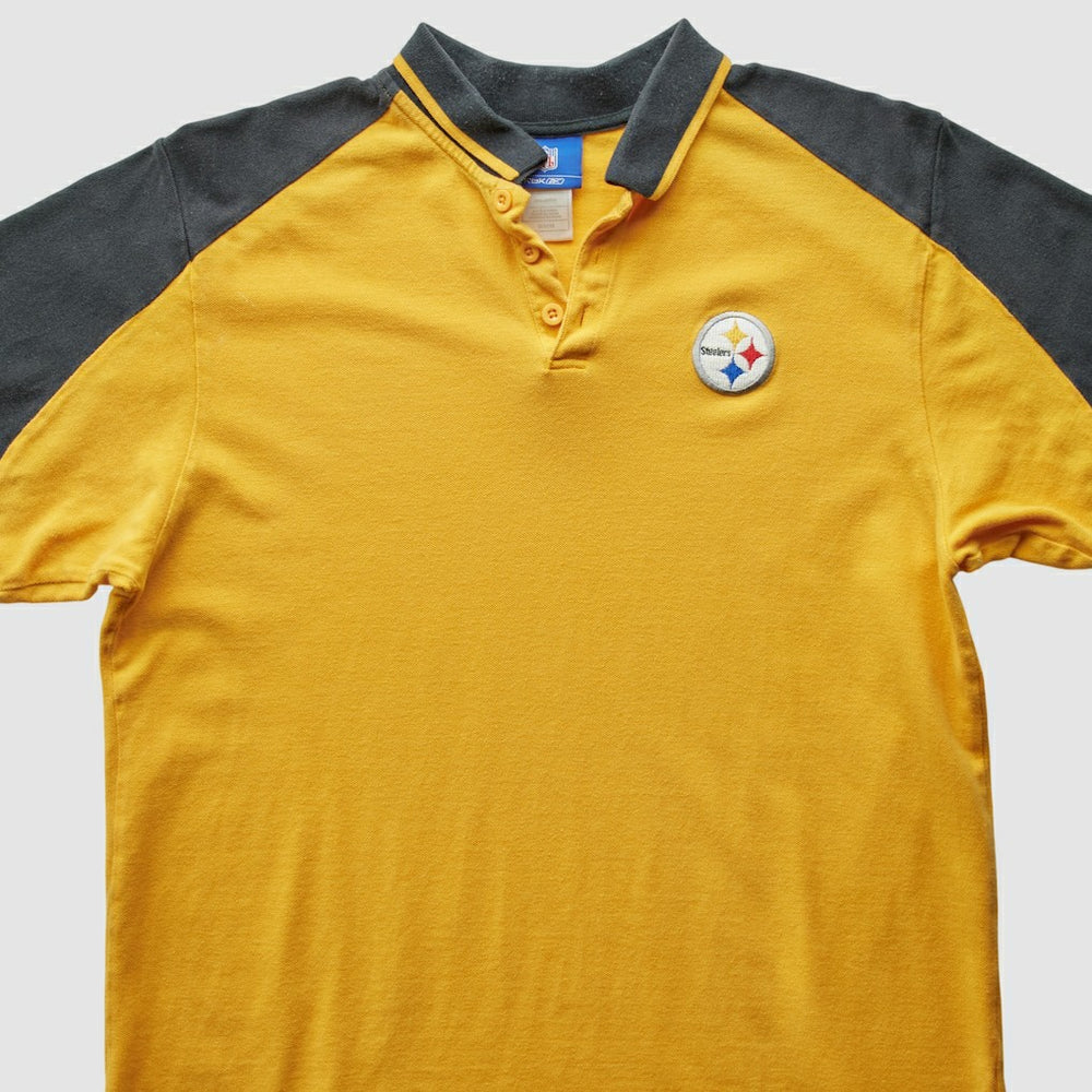 Pittsburgh Steelers Reebok 2000s T-Shirt - Yellow T-shirts