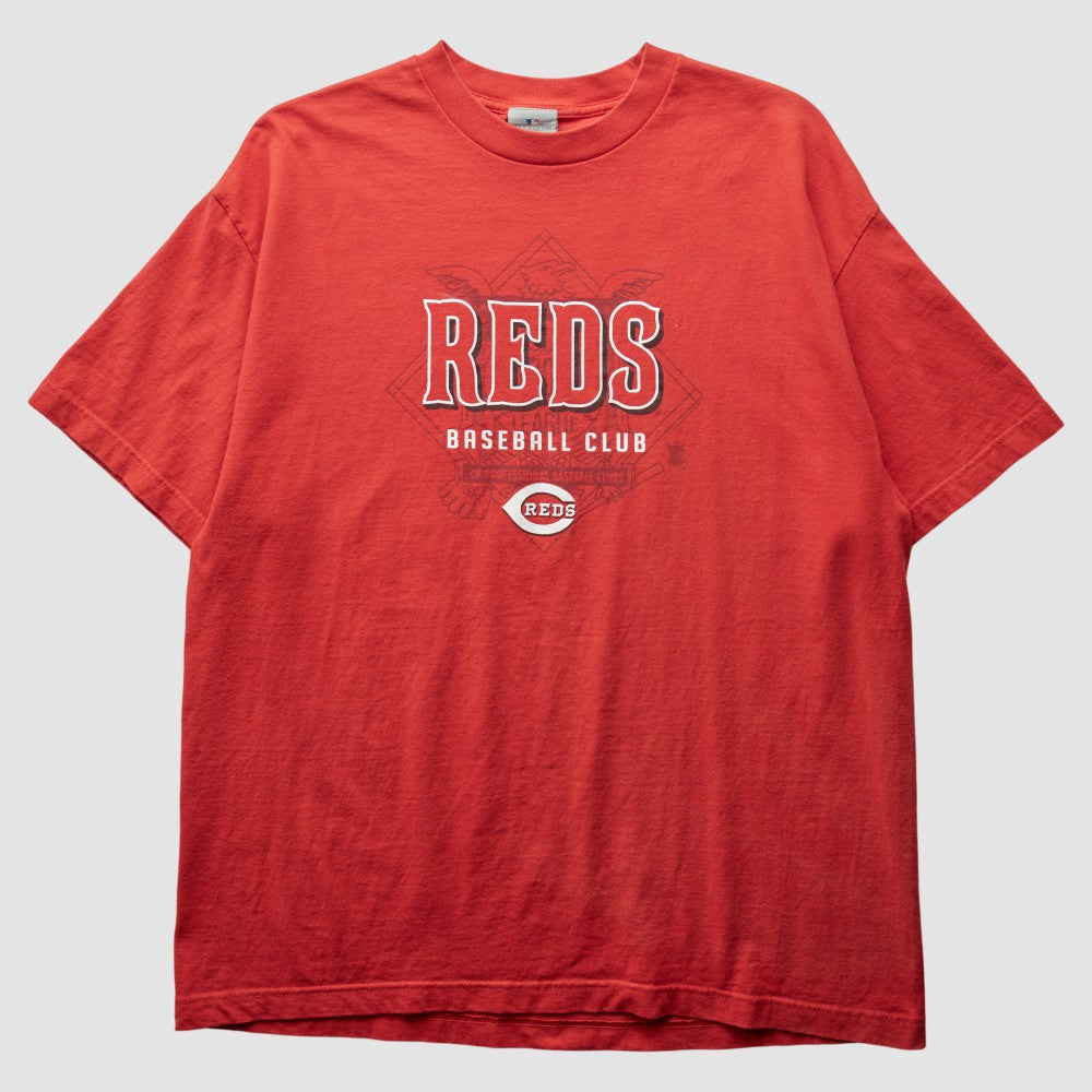 Cincinnati Reds Genuine Merchandise 2000s T-Shirt - Red - Vintage T-shirts