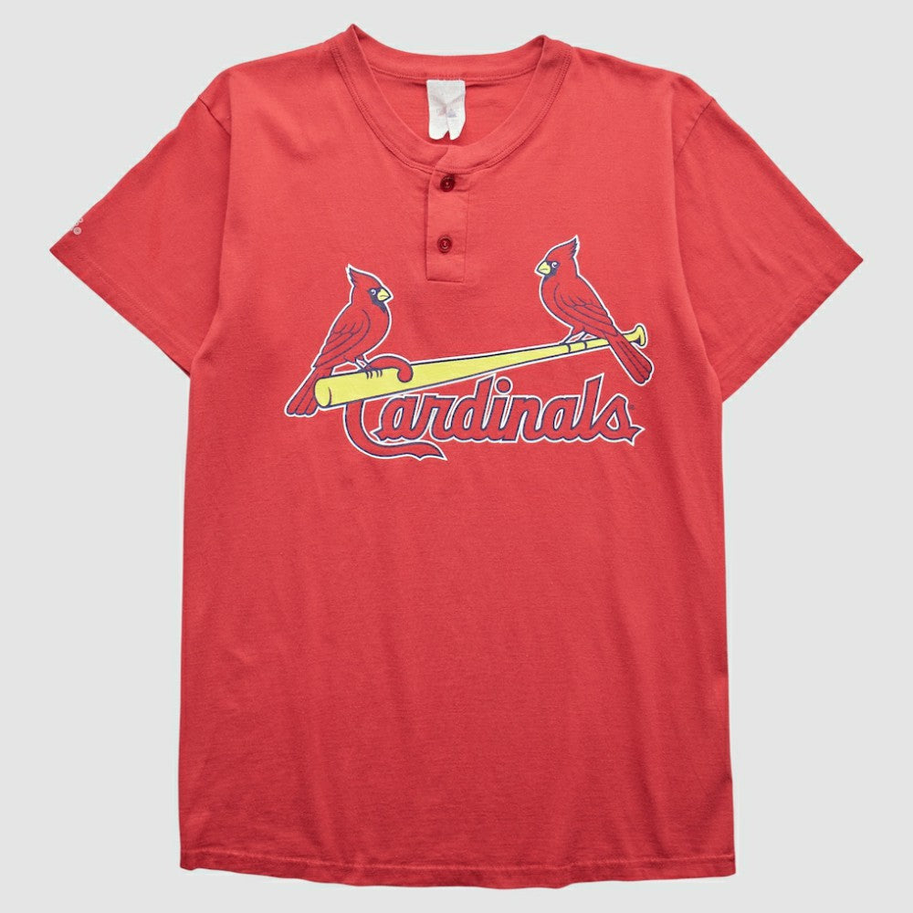 St. Louis Cardinals Majestic 2000s T-Shirt - Red - Vintage T-shirts