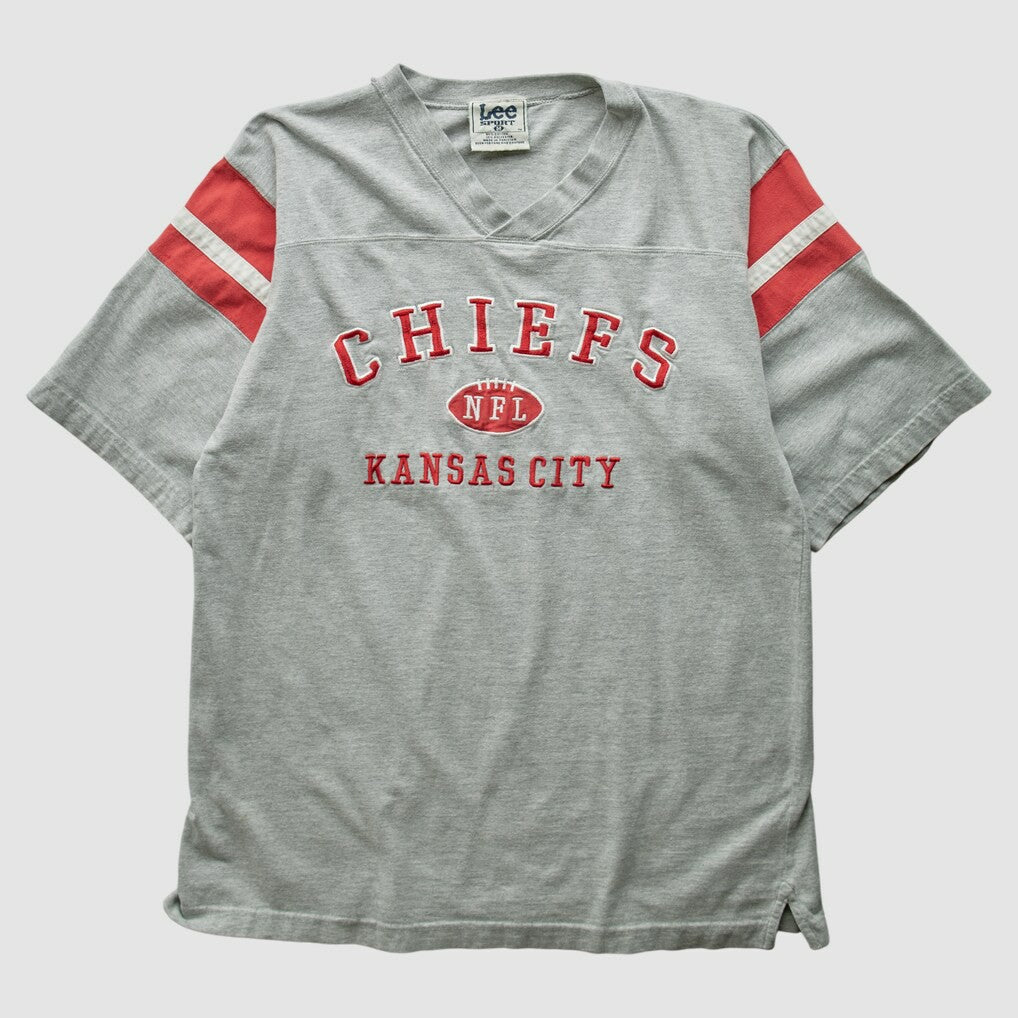 Kansas City Chiefs Lee Apparel 2000s T-Shirt - Gray T-shirts