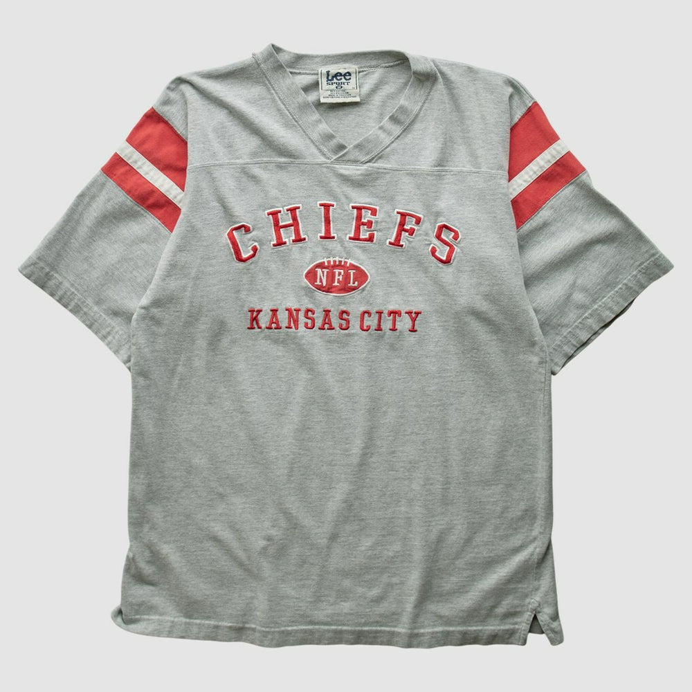 Kansas City Chiefs Lee Apparel 2000s T-Shirt - Gray T-shirts