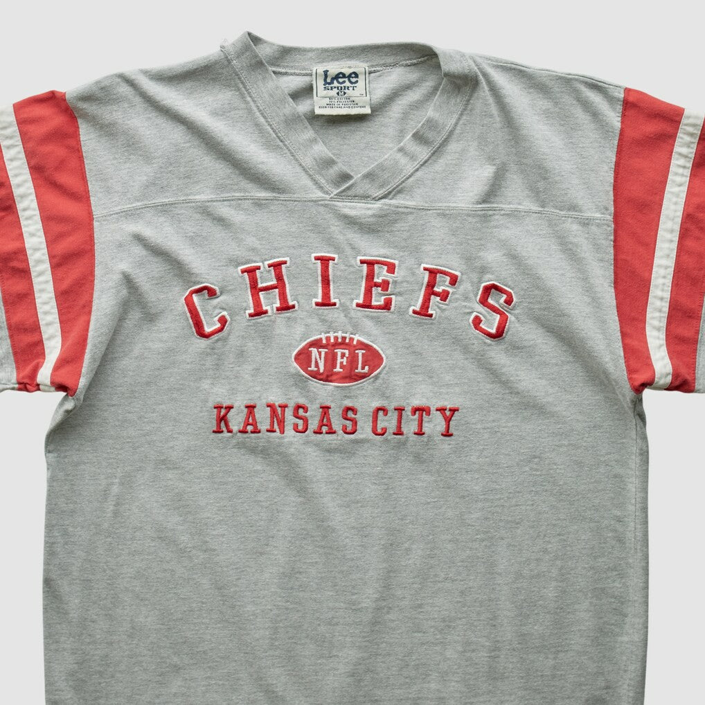 Kansas City Chiefs Lee Apparel 2000s T-Shirt - Gray T-shirts