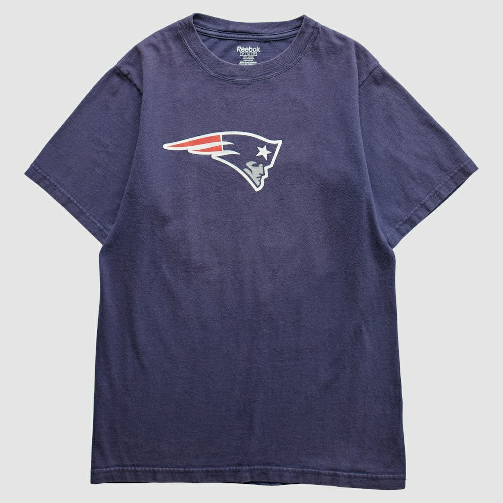 New England Patriots Reebok 2000s T-Shirt - Navy T-shirts