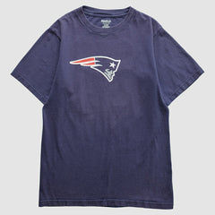 New England Patriots Reebok 2000s T-Shirt - Navy T-shirts