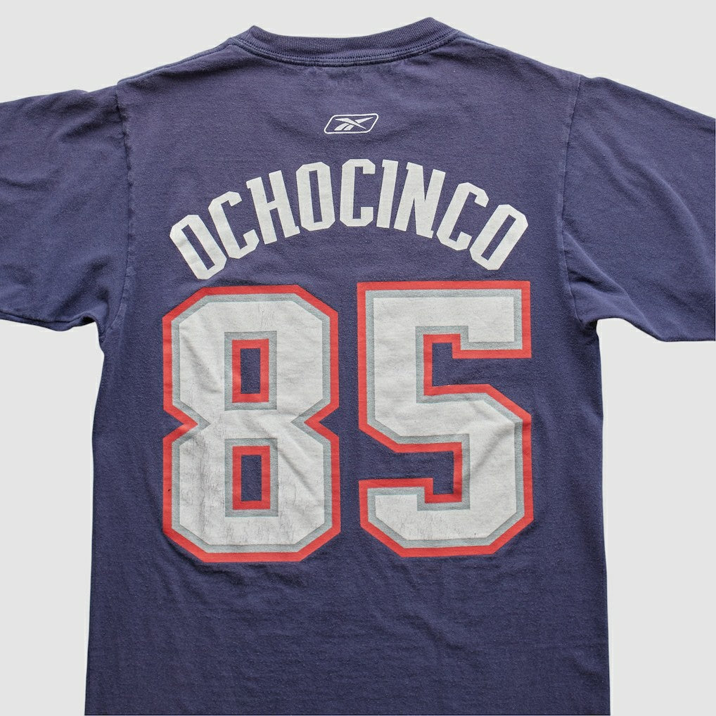 New England Patriots Reebok 2000s T-Shirt - Navy T-shirts