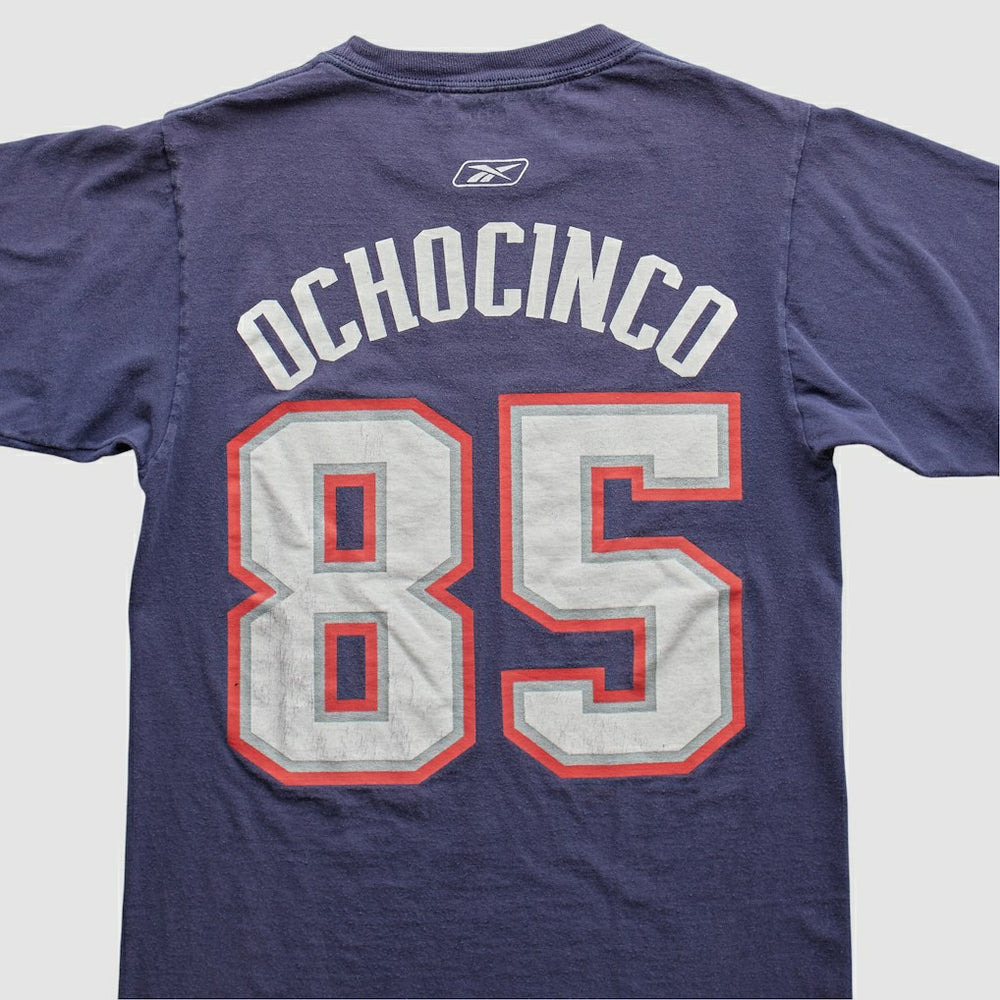 New England Patriots Reebok 2000s T-Shirt - Navy T-shirts