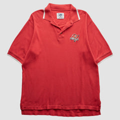 Tampa Bay Buccaneers Lee Apparel 90s Polo - Red
