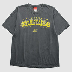 Pittsburgh Steelers Reebok 2000s T-Shirt - Gray T-shirts