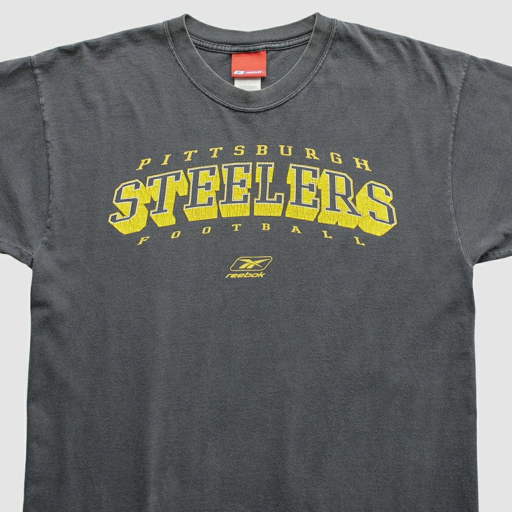 Pittsburgh Steelers Reebok 2000s T-Shirt - Gray T-shirts