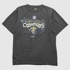 New Orleans Saints Reebok 2009 T-Shirt - Black T-shirts